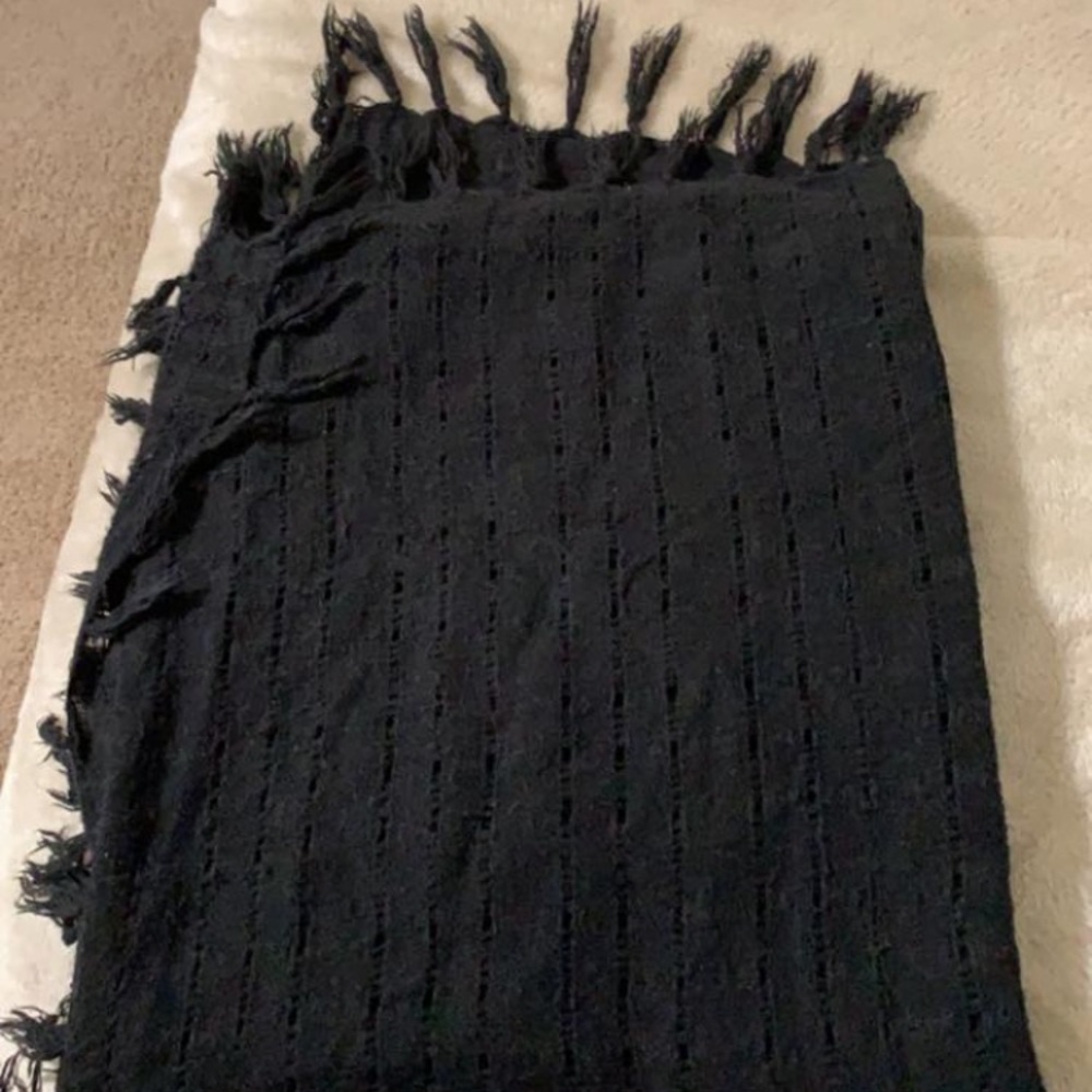 Black scarf